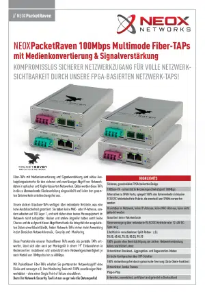 PacketRaven Datasheet