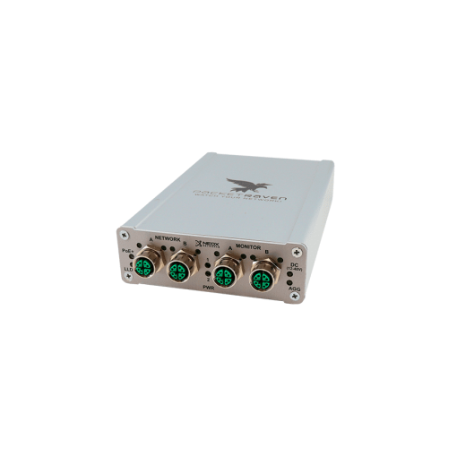 NEOX NETWORKS Hardened Kupfer/M12  Netzwerk-TAP für 10M