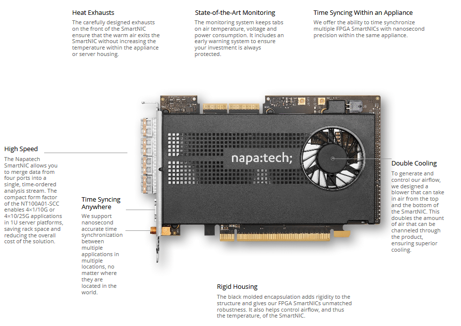 NT100A01-SCC SmartNIC