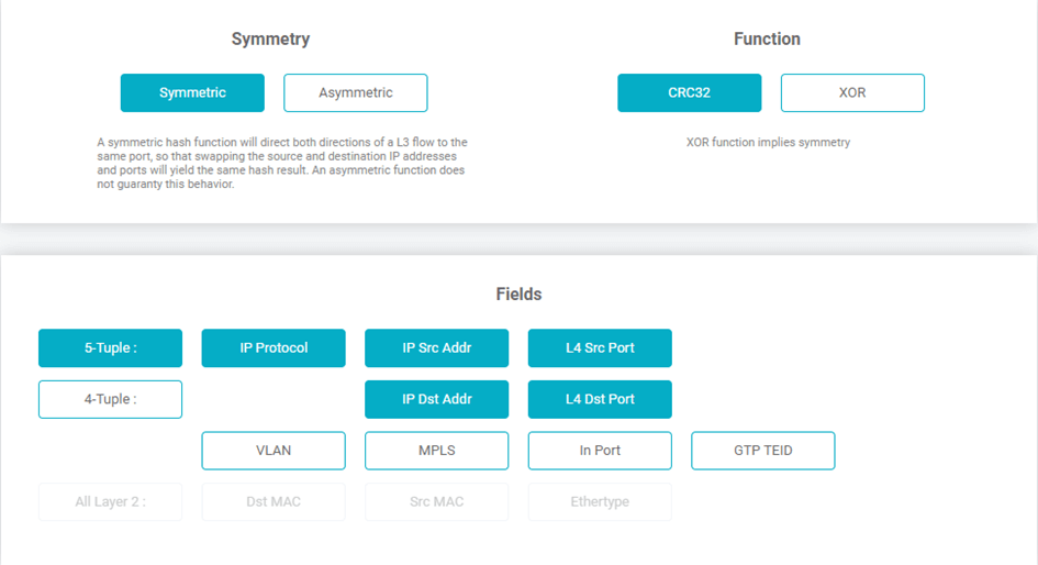 Dynamic Load Balancing - Screenshot - NEOXPacketLion Network Packet Broker