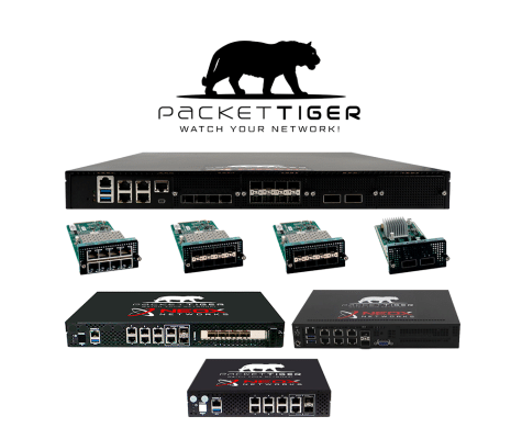 PacketTiger Produktfamilie - Network Packet Broker
