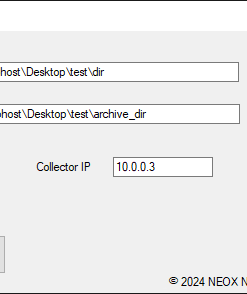 PacketRoo Data Diode - Windows-Version Screenshot