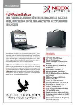 PacketFalcon Datenblatt