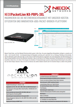 PacketLion NX-PBPL-3XL Datasheet