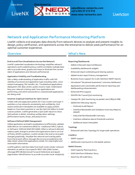 LiveNX Datasheet