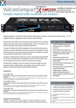 VulcanCompact Datasheet